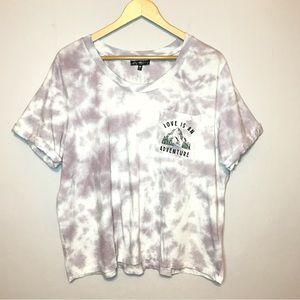 Yosemite Graphic Tie Dye T-Shirt Size 1X Attitude Not Included Outdoor Adventure